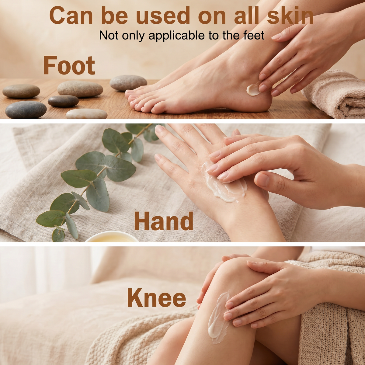 Zanviora™ Crema refrescante para los pies – Alivio refrescante inmediato para pies cansados, con ardor y secos