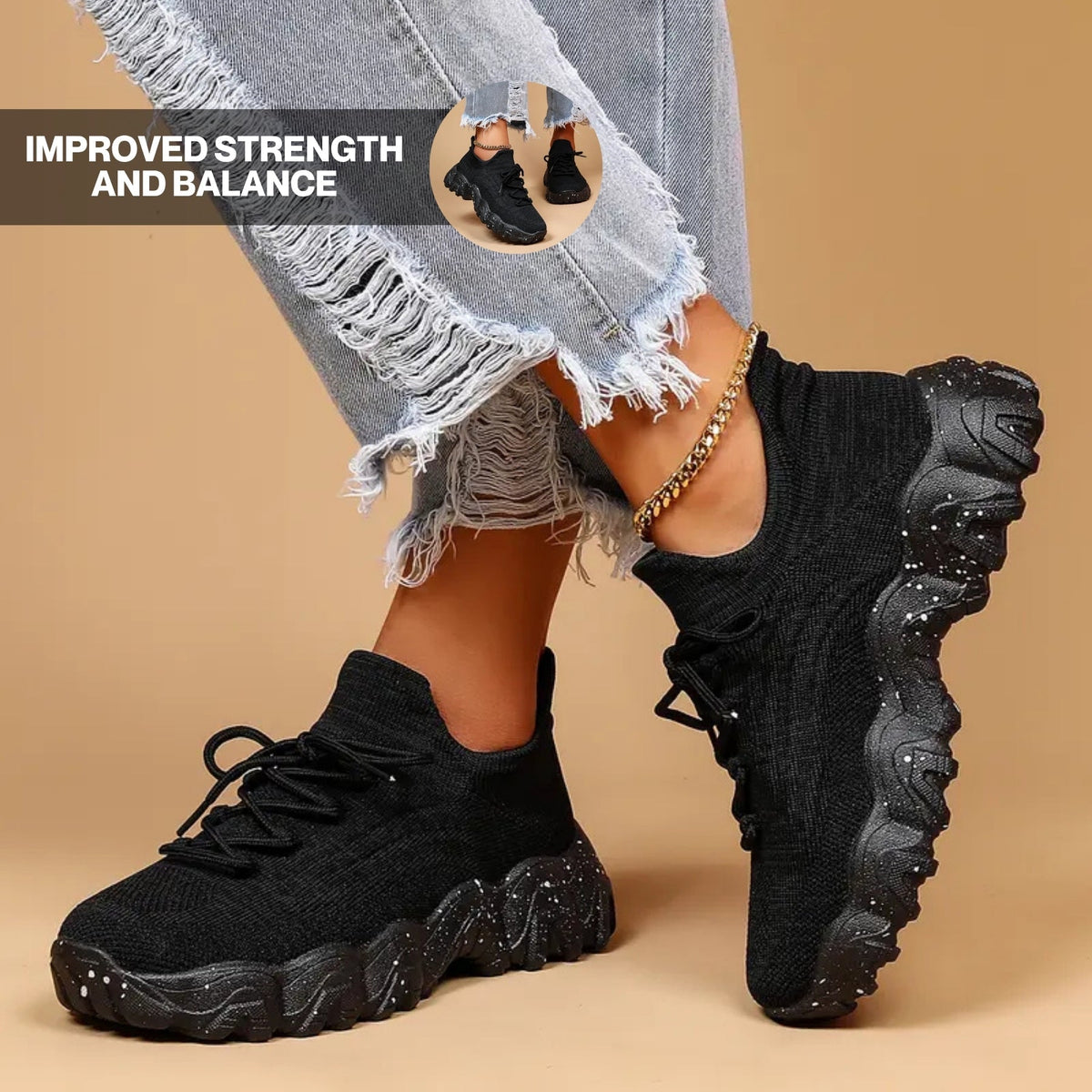 Zapatos para caminar con bienestar y soporte
