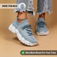Zapatos para caminar con bienestar y soporte