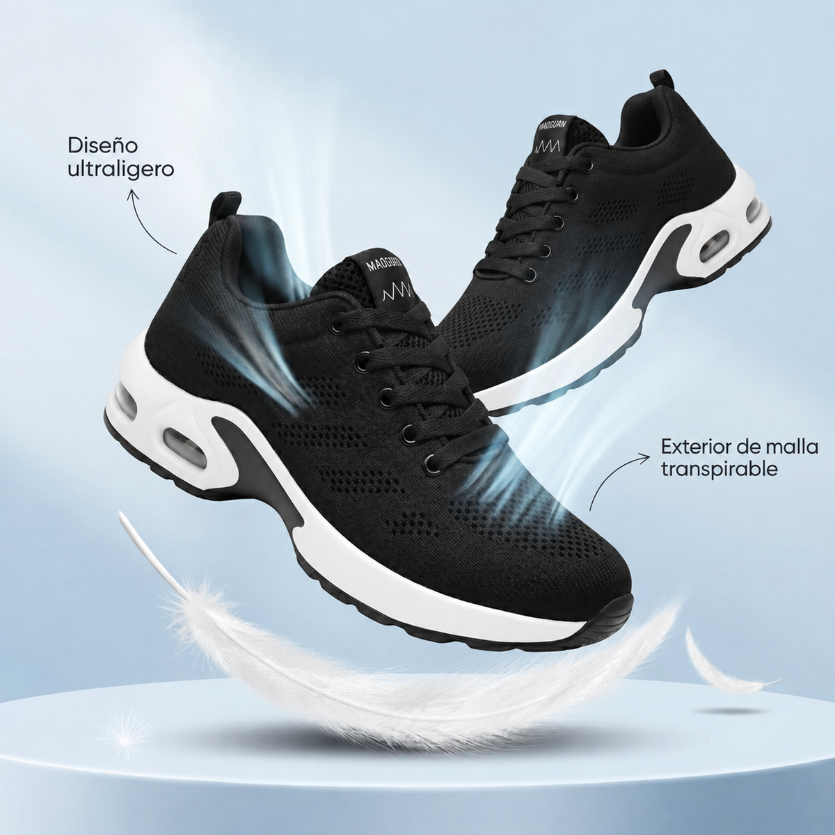 Zanviora™ Pro — Zapatos para turnos de 12 horas con alivio del dolor de pies, rodillas y espalda durante todo el día