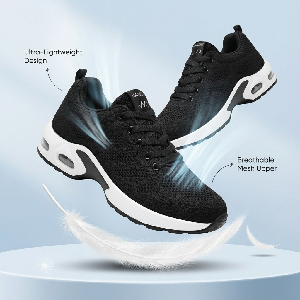 Zanviora™ Pro – Zapatos para turnos de 12 horas y alivio del talón y la fascitis plantar (Unisex)