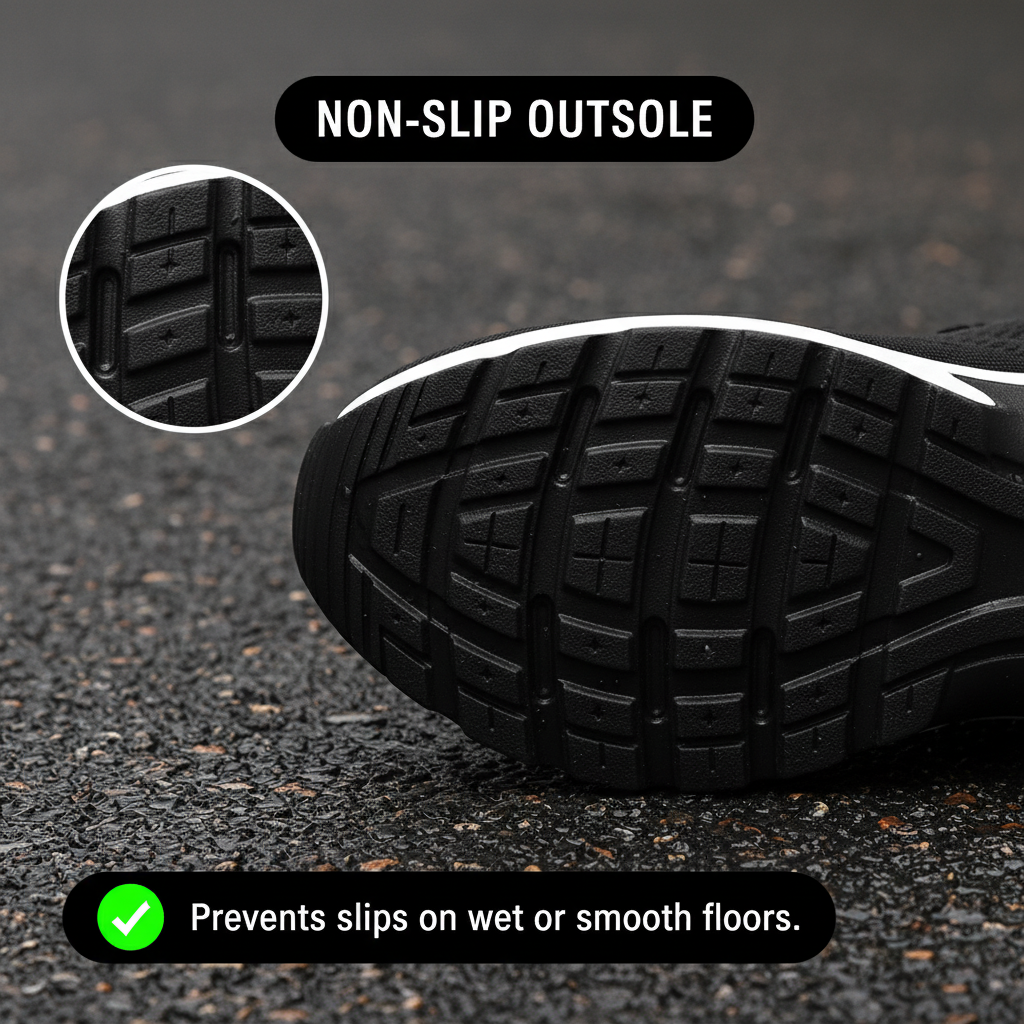 Zanviora™ Pro – Zapatos para turnos de 12 horas y alivio del talón y la fascitis plantar (Unisex)