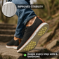 Zanviora™ Zapatos ortopédicos para hombre con diabetes – Extra anchos
