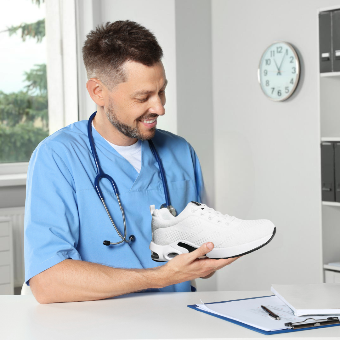 Zanviora™ Pro – Zapatos cómodos para turnos de 12 horas y alivio del talón y la fascitis plantar