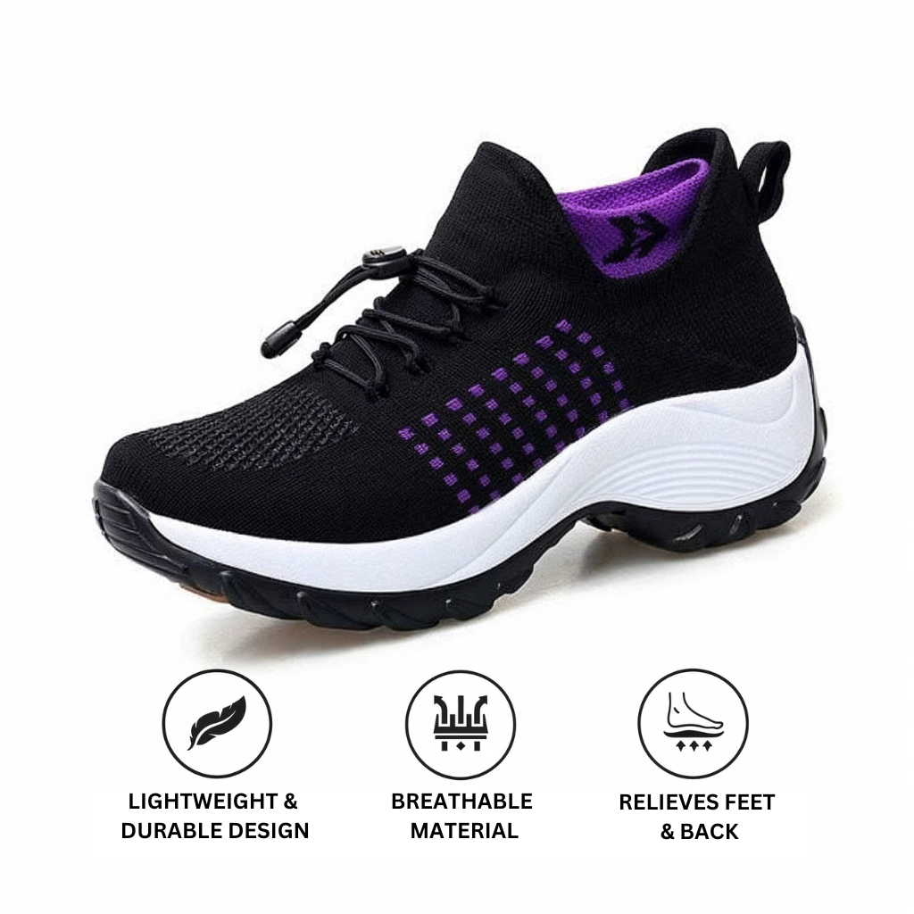 ShiftPro™ – Zapatos cómodos para turnos de 12 horas y alivio del talón y la fascitis plantar