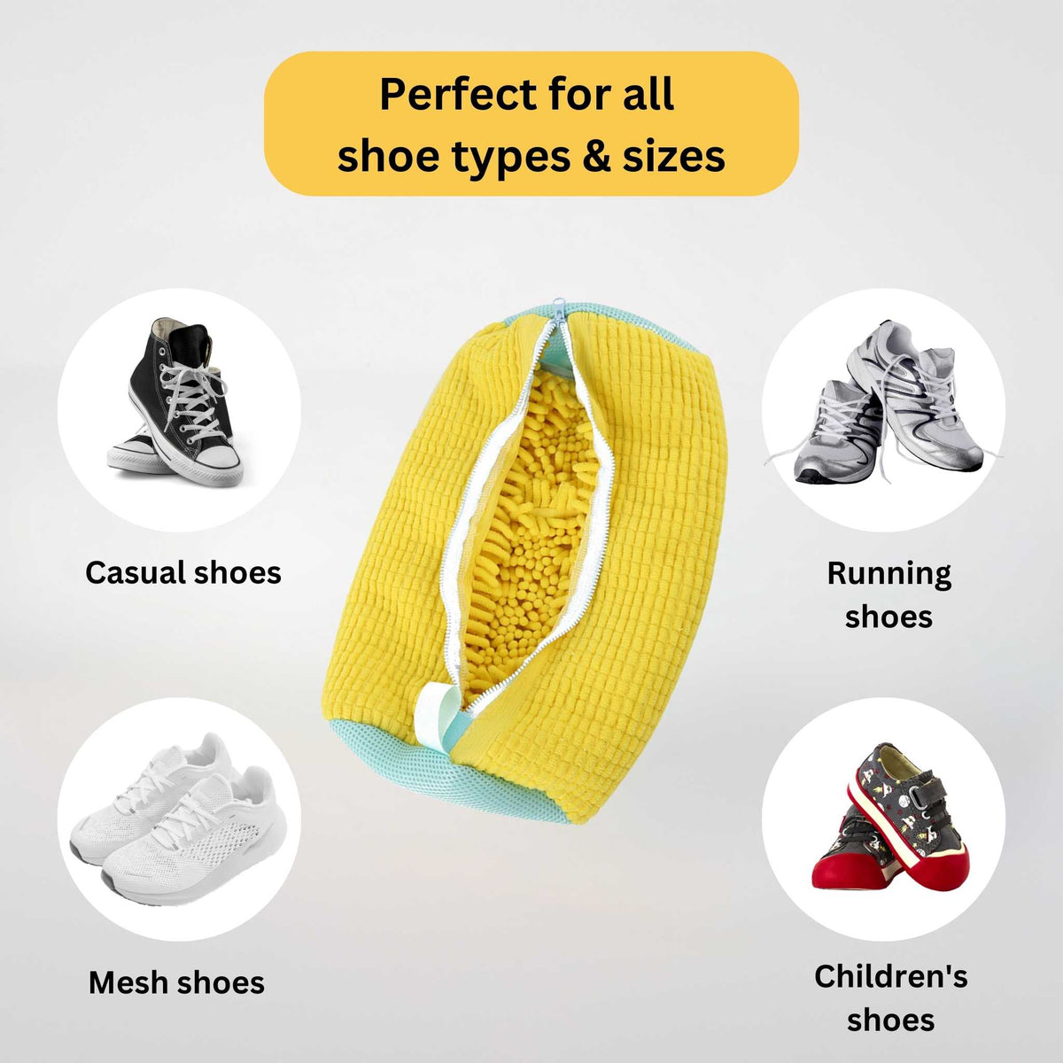 Zanviora™ Bolsa de lavado ShoeCare