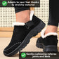 NursePro™ Zuecos para turnos de 12 horas — Alivio de fascitis plantar y talón para dolor de espalda, juanetes y pies anchos