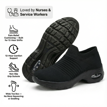 Zapatos elásticos transpirables sin cordones (compra uno y llévate otro gratis)