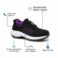 ShiftPro™ – Zapatos para turnos de 12 horas con alivio del dolor de pies, rodillas y espalda durante todo el día