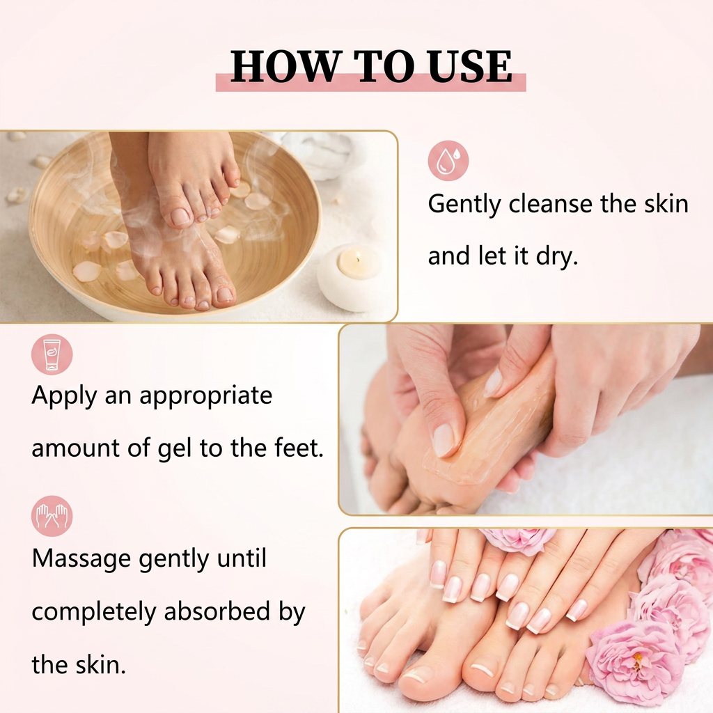 Zanviora™ Crema refrescante para los pies – Alivio refrescante inmediato para pies cansados, con ardor y secos